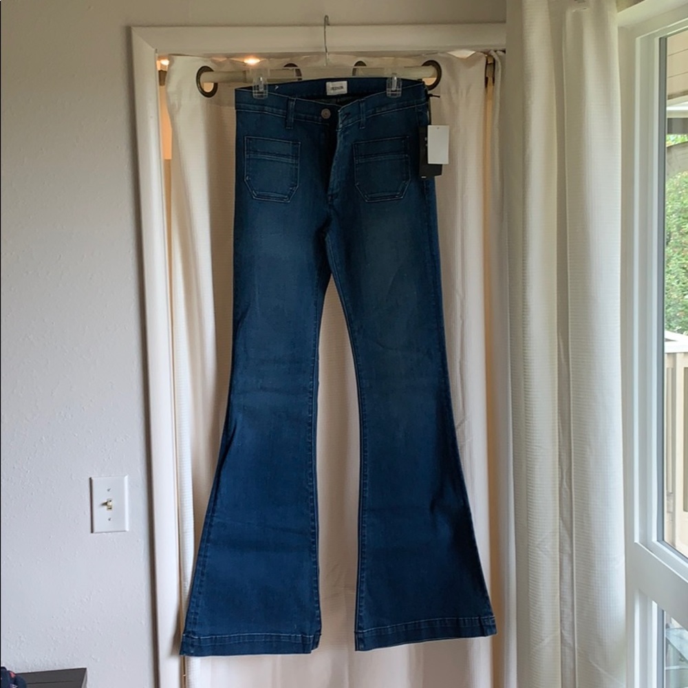 Hudson bellbottom jeans